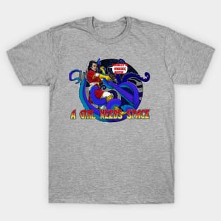 A Girl Needs Space - from tentacles! T-Shirt